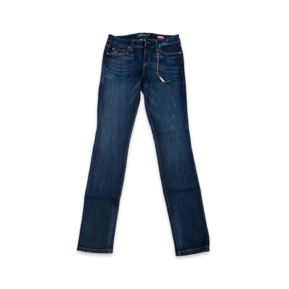 Level 99 Woman’s Lily Skinny Straight Dark Wash Super Stretch Jeans Size 28